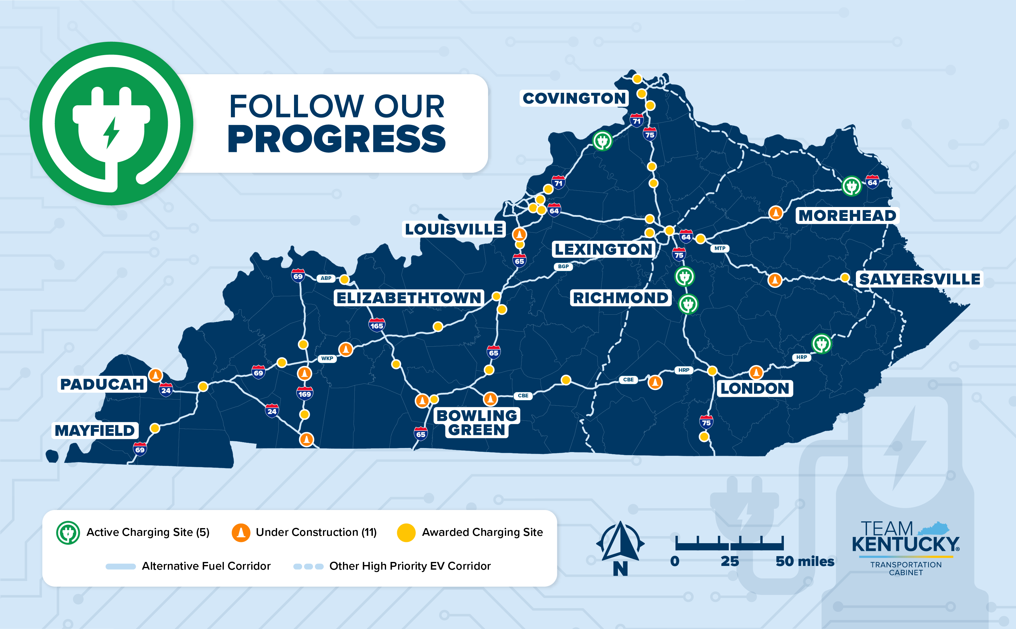EV Charging Map December 2025