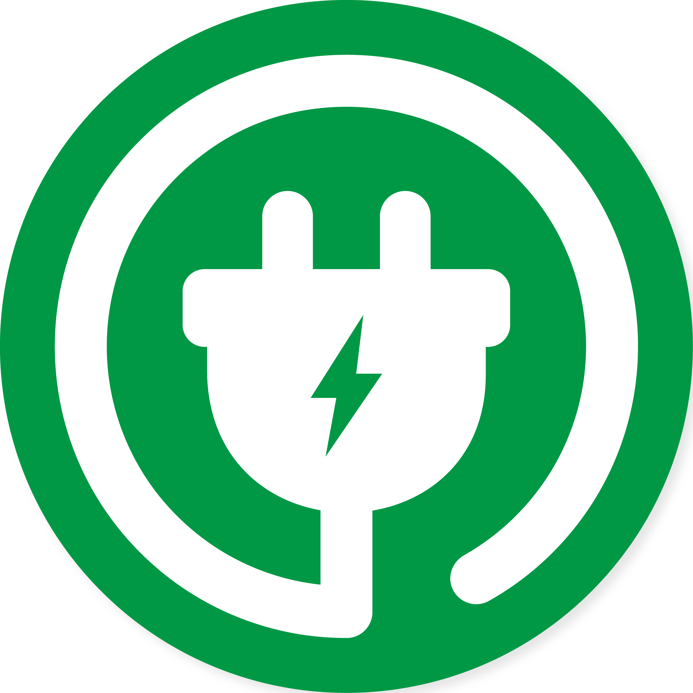 Electric plug icon